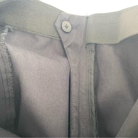Everlane Pants Black Curvy Side Zip Stretch Office Quiet Luxury Cropped 8 - Picture 8 of 12
